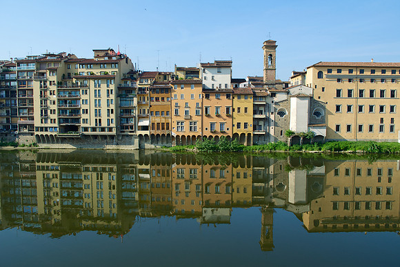 Arno River in Florence, Italy