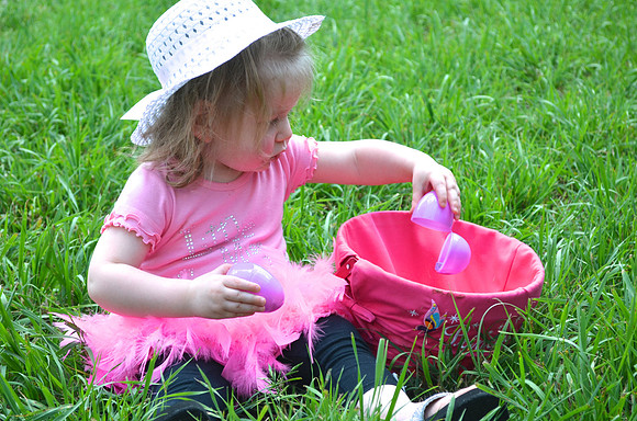 First Easter Egg Hunt
