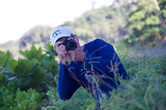 Photographer in Hawaii